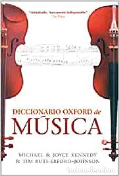 Libros: Diccionario Oxford de M&uacute;sica- 9788428216005