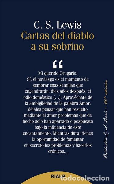 Libros: Cartas del diablo a su sobrino- 9788432147357
