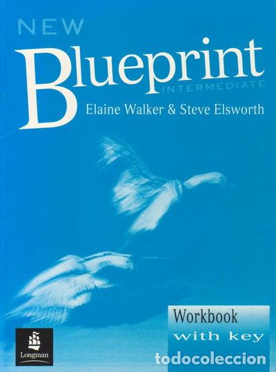 books: New Blueprint Intermediate: Workbook with Key- 9780582275355