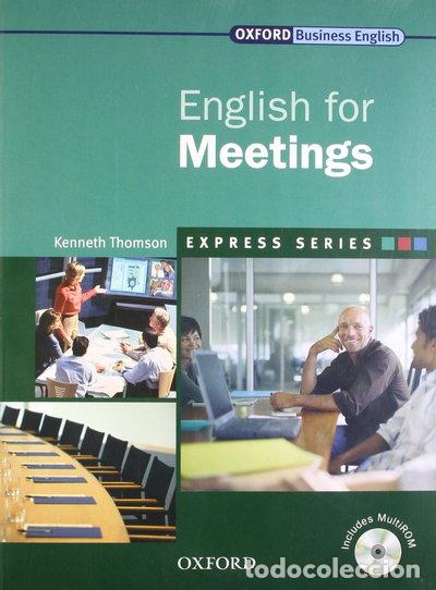 Libros: English for Meetings- 9780194579339 - Foto 1