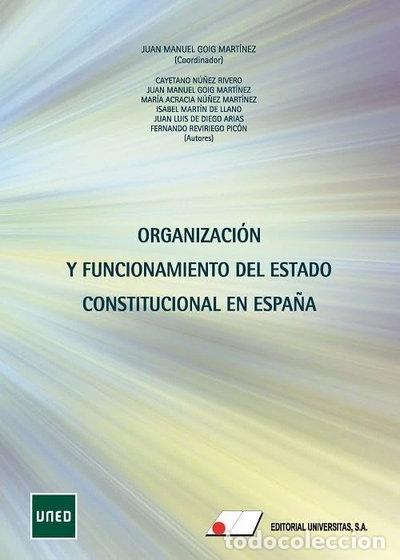 B&uuml;cher: Organizaci&oacute;n y funcionamiento del estado constitucional en Espa&ntilde;a- 9788479915735