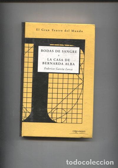 Libros: Bodas de sangre. La casa de Bernarda Alba- 9788440222473
