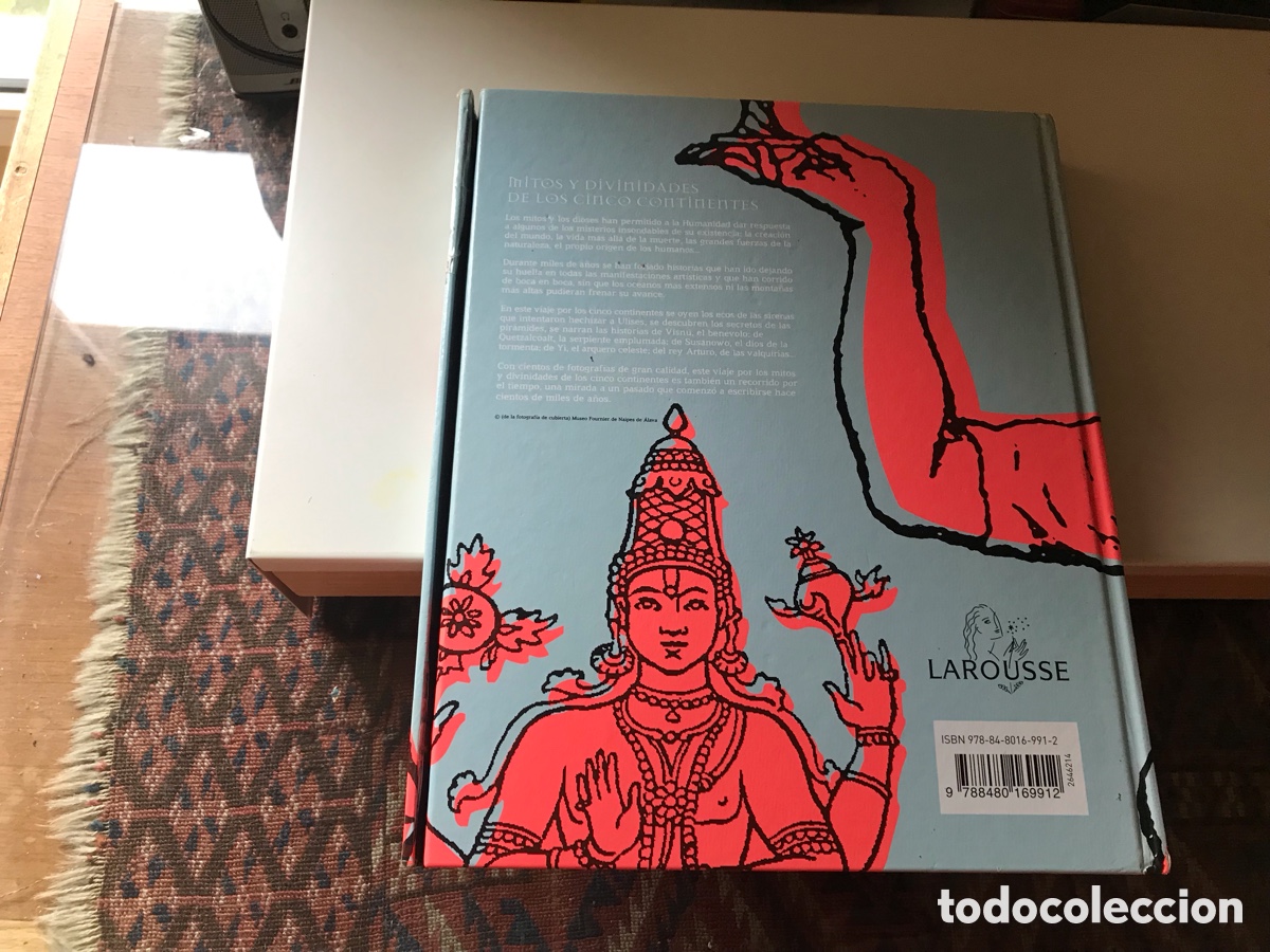 Libros: Mitos y divinidades de los cinco continentes. Fernand Comte. Larousse - Foto 3