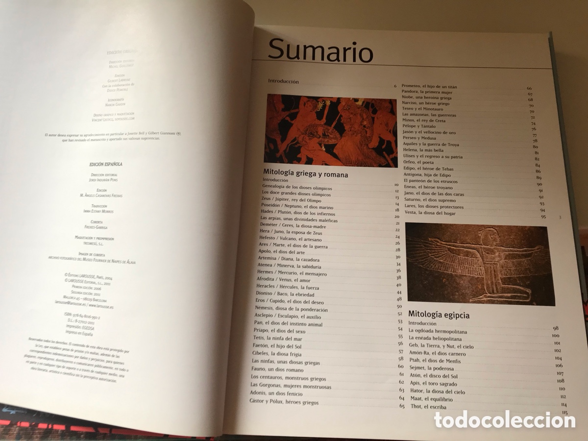 Libros: Mitos y divinidades de los cinco continentes. Fernand Comte. Larousse - Foto 4