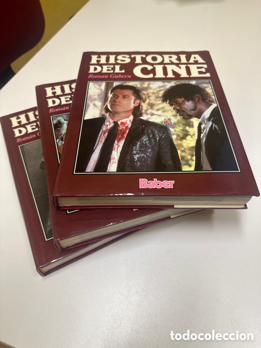 Libros: Historia del Cine 3 Tomos Roman Gubern Ed. Baber Como Nueva
