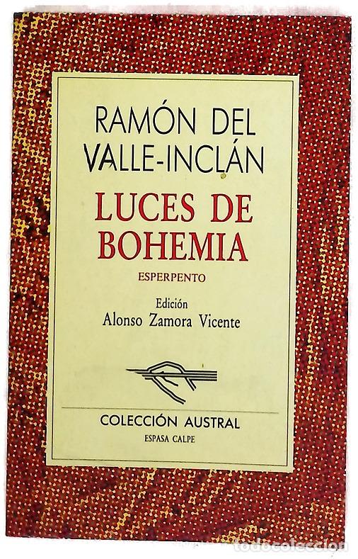 Libros: Luces de bohemia esperpento