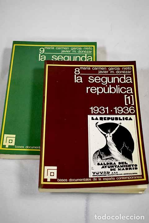 B&uuml;cher: La segunda Rep&uacute;blica