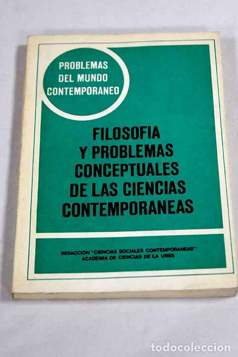 Livres: Filosofia y problemas conceptuales de las ciencias contemporaneas