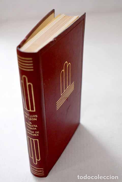 Livros em segunda m&atilde;o: La perfecta casada ; Exposici&oacute;n del Cantar de los Cantares de Salom&oacute;n.- Leon, Fray Luis de