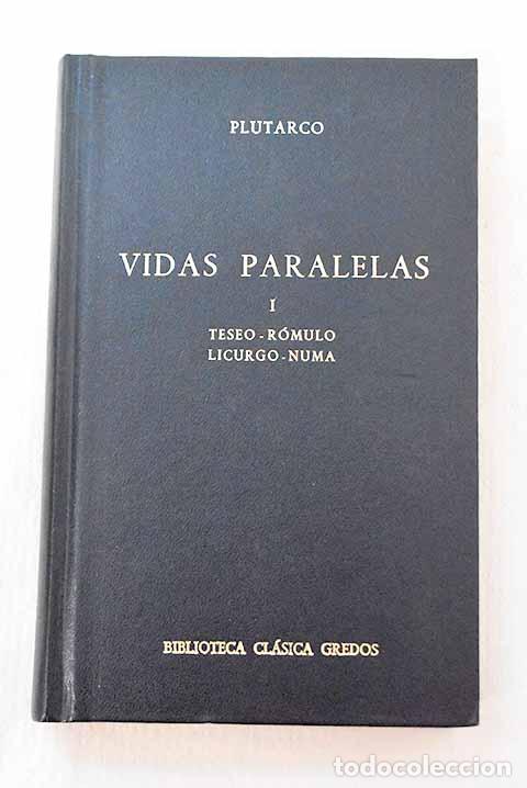 Livros em segunda m&atilde;o: Vidas paralelas, Tomo I.- Plutarco