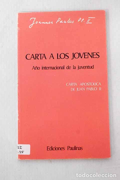 books: Carta a los j&oacute;venes: