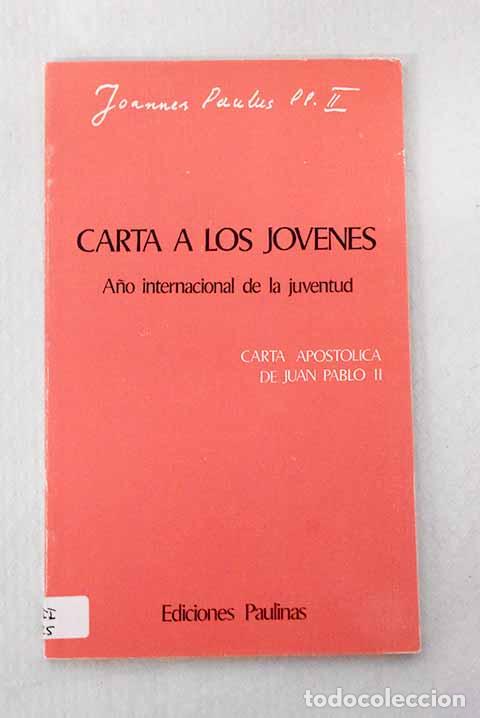 Libros: Carta a los j&oacute;venes: - Foto 1