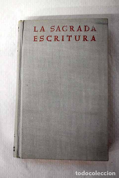 Libros: La Sagrada Escritura, Tomo III