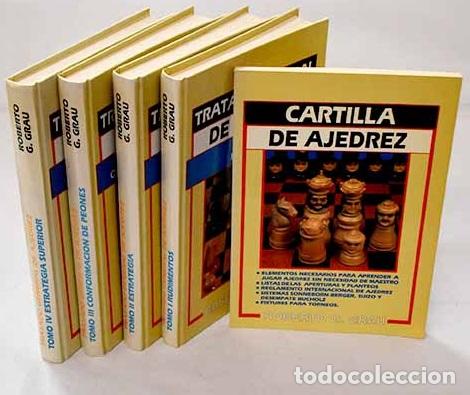 Libros: Tratado general de ajedrez ; Cartilla de ajedrez.- Grau, Roberto G. - Foto 1