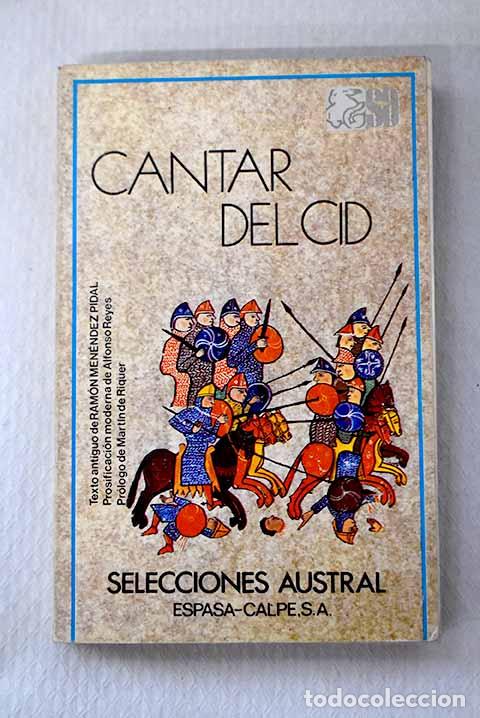 Libros: Cantar del Cid: : Espasa Calpe. - Foto 1