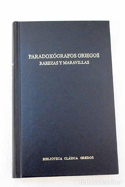 Libros: Paradox&oacute;grafos griegos: Rarezas y maravillas - Foto 1