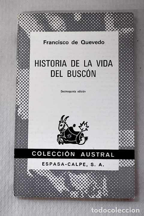 Libros: Historia de la vida del busc&oacute;n.- Quevedo y Villegas, Francisco de - Foto 1