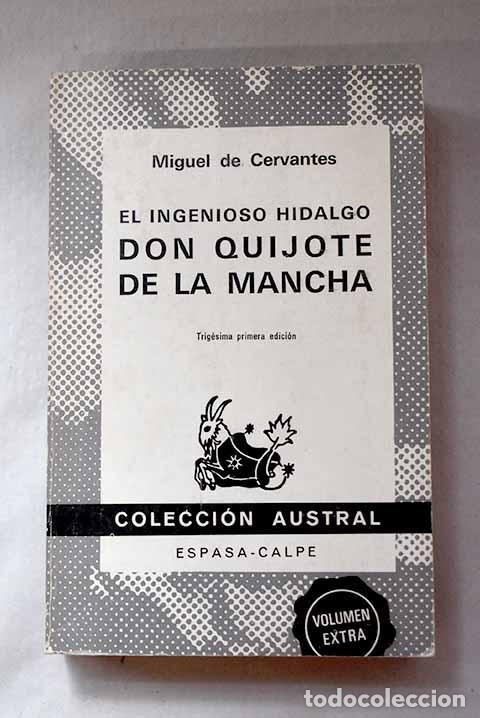 Libros: Don Quijote de la Mancha.- Cervantes Saavedra, Miguel de