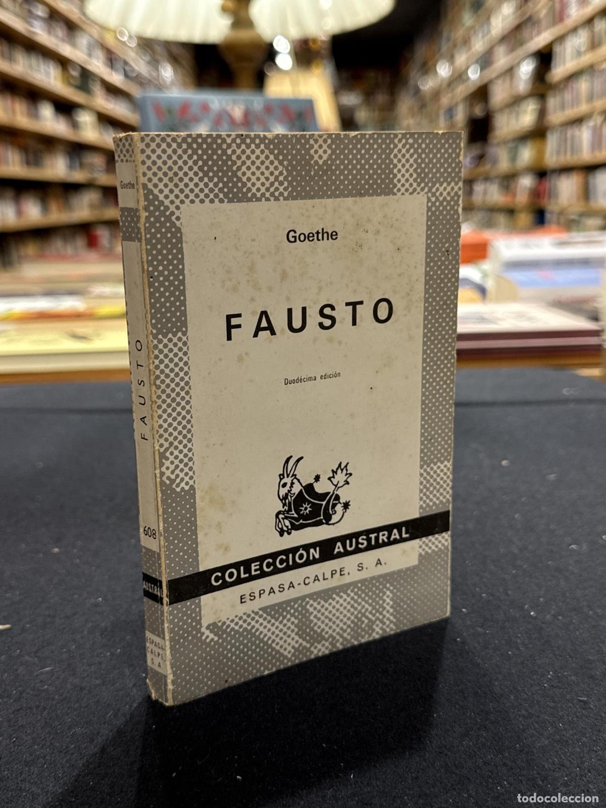 Libros: Fausto - Johann Wolfgang Goethe - Foto 1