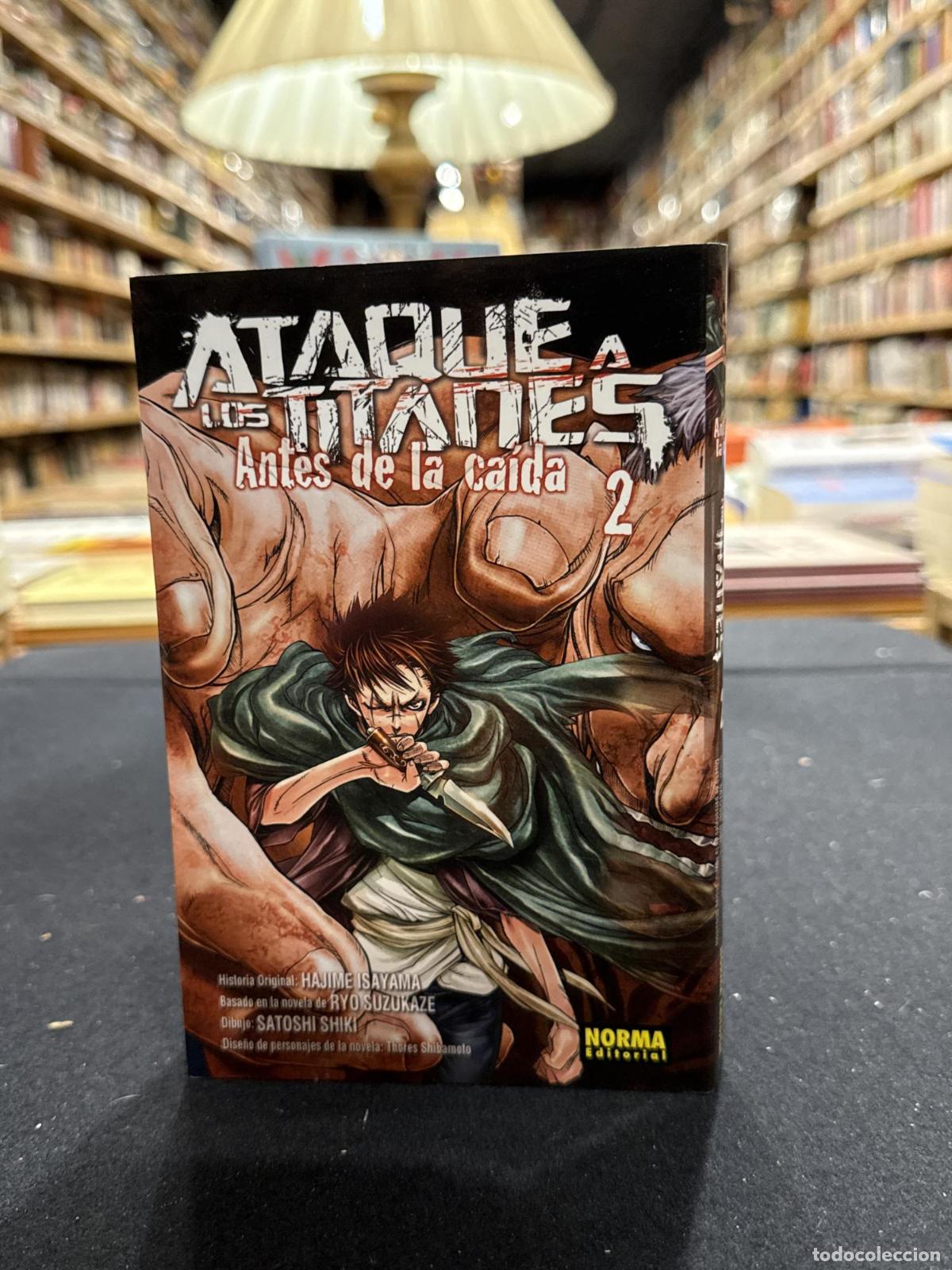 Libros: Ataque a los Titanes Antes de la ca&iacute;da 2 - HAJIME ISAYAMA Ryo Suzukaze Ver m&aacute;s (1) Sobre Autor&iacute;a Tot