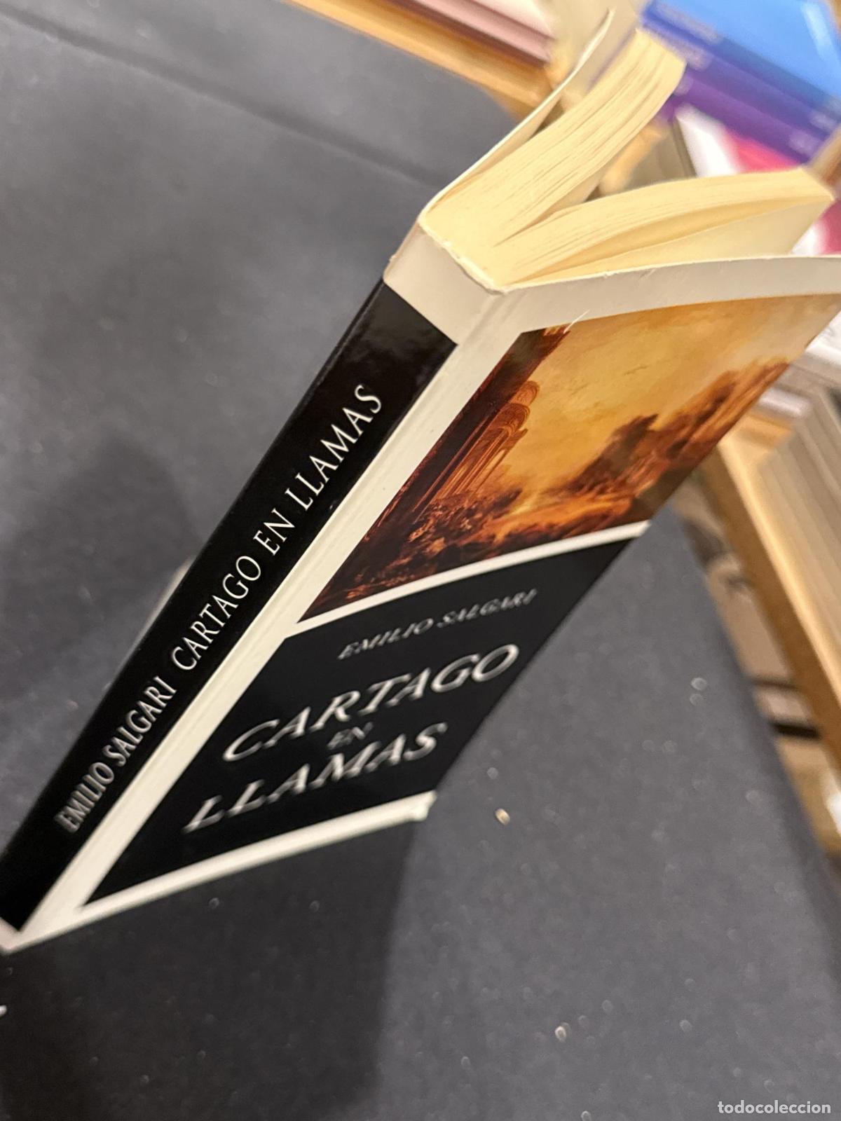 Libros: C&aacute;rtago en llamas - Emilio Salgari - Foto 3