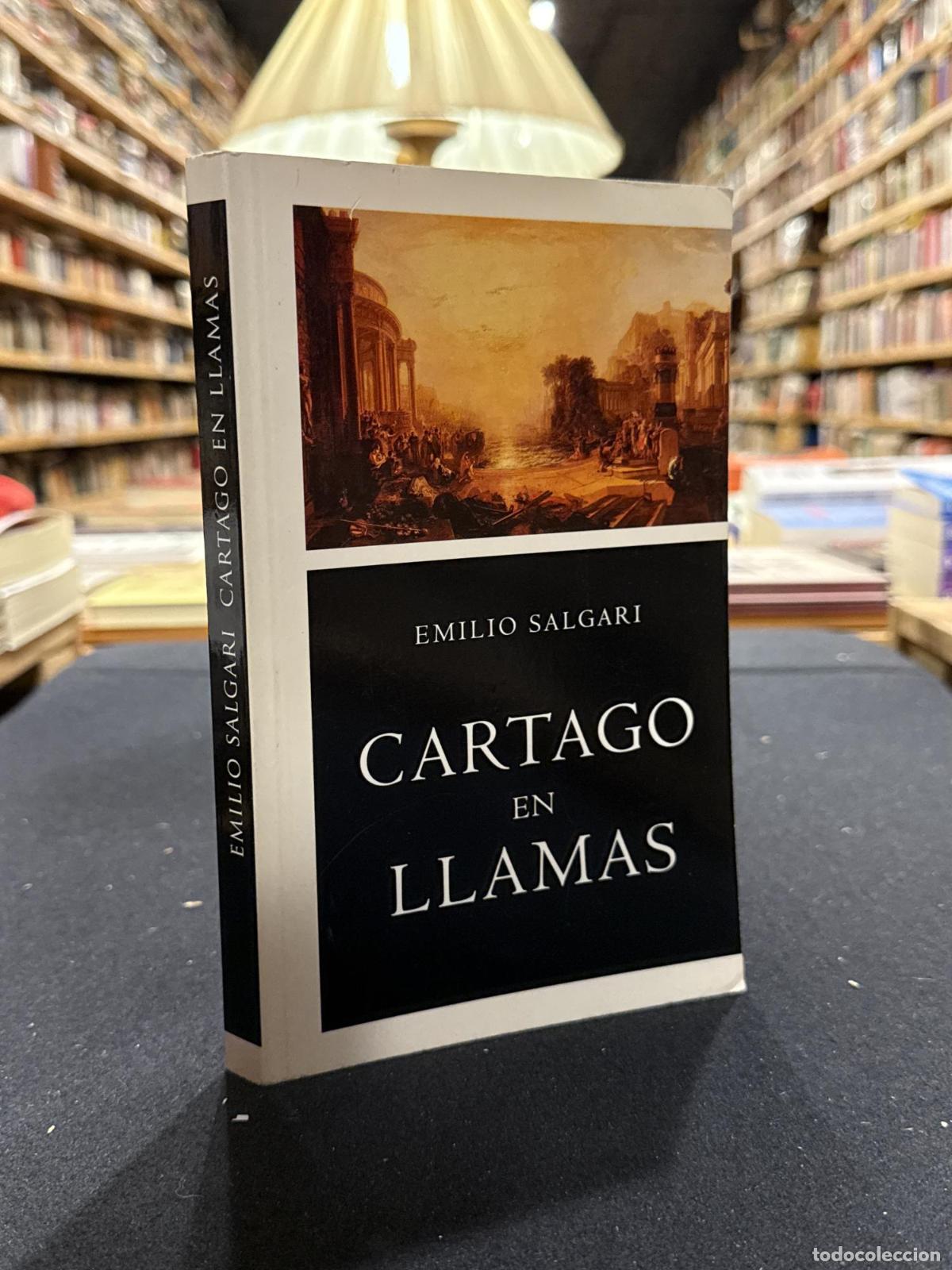 Libros: C&aacute;rtago en llamas - Emilio Salgari - Foto 2