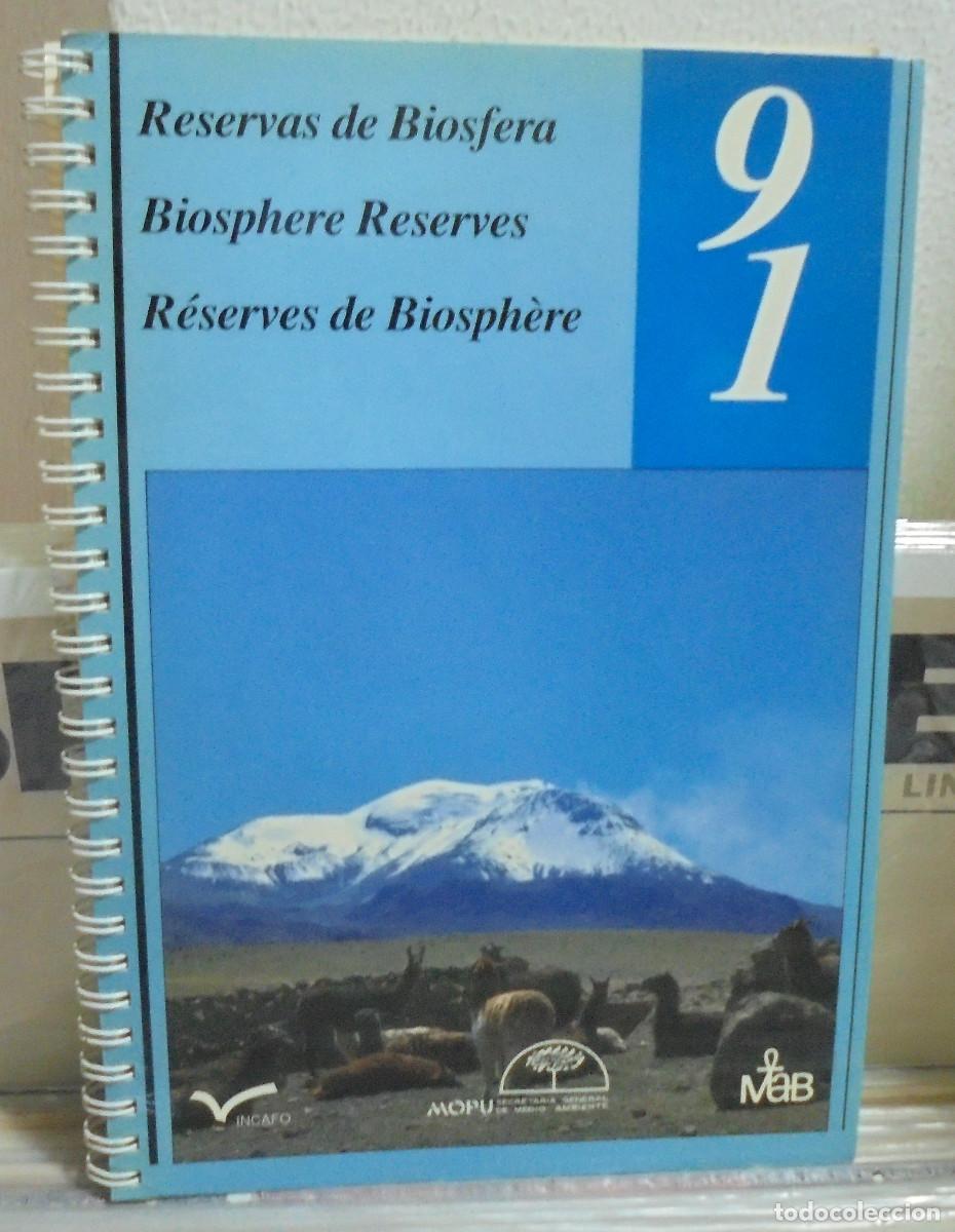 Libros: Reservas de la biosfera 1991. Agenda - Foto 1
