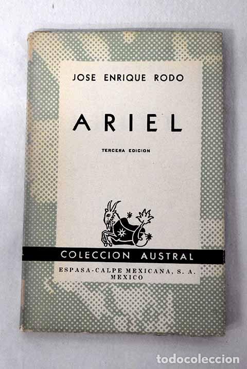Livros em segunda m&atilde;o: Ariel: Rod&oacute;, Jos&eacute; Enrique.- Rod&oacute;, Jos&eacute; Enrique
