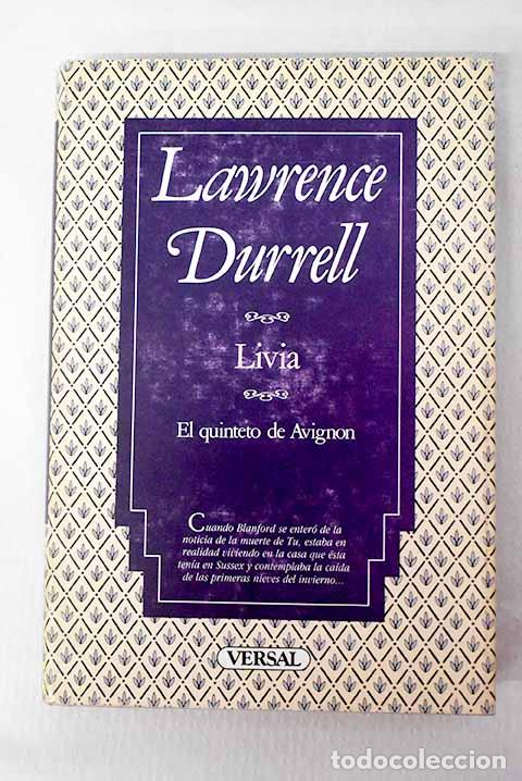 Libros: Livia o Enterrado en vida.- Durrell, Lawrence - Foto 1