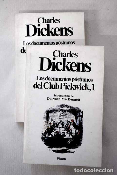 Libros: Los documentos p&oacute;stumos del club Pickwick.- Dickens, Charles - Foto 1