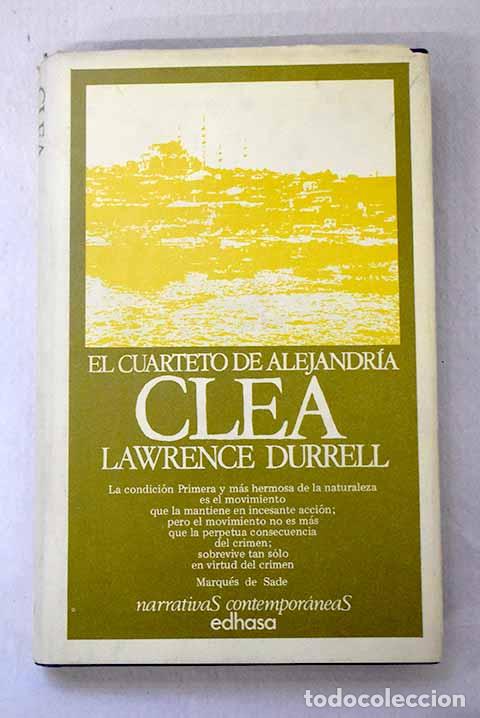 Libros: Clea: Durrell, Lawrence.- Durrell, Lawrence - Foto 1
