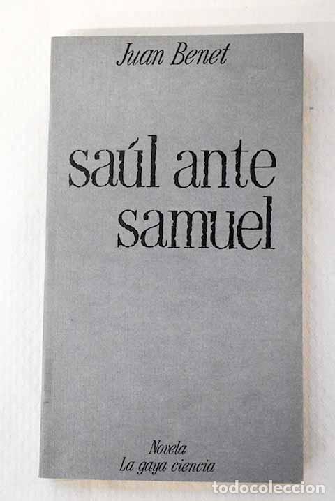 Libros: Saul ante Samuel: Benet, Juan.- Benet, Juan - Foto 1