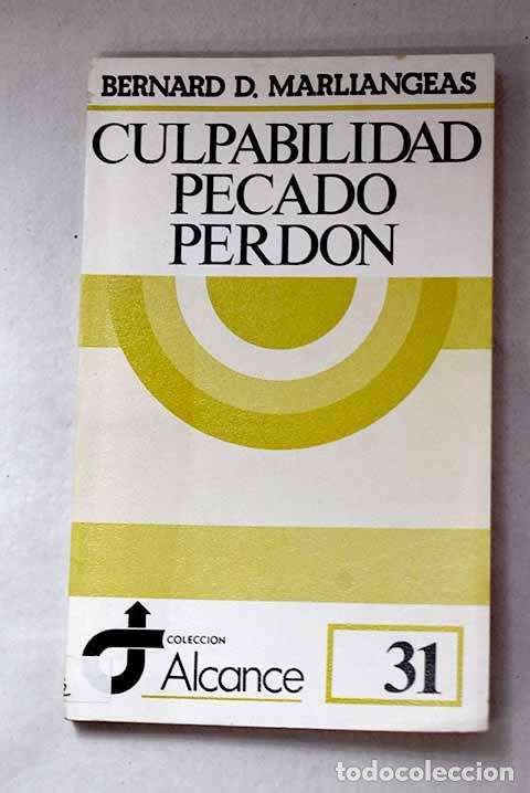 Livros em segunda m&atilde;o: Culpabilidad, pecado, perd&oacute;n.- Marliangeas, Bernard-Dominique