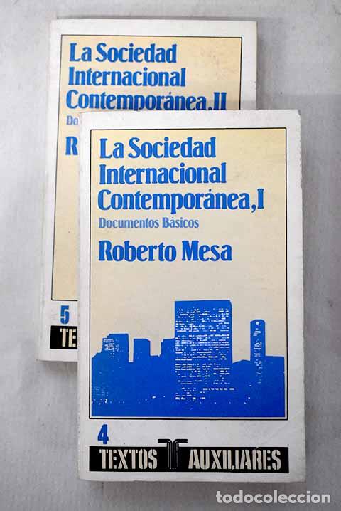 Libros: La sociedad internacional contempor&aacute;nea: documentos b&aacute;sicos - Foto 1