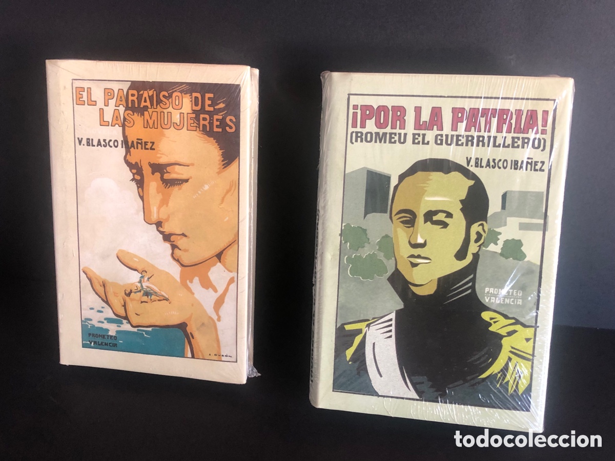 Libros: 2 libros de V.Blasco Ib&aacute;&ntilde;ez nuevos con precinto - Foto 1