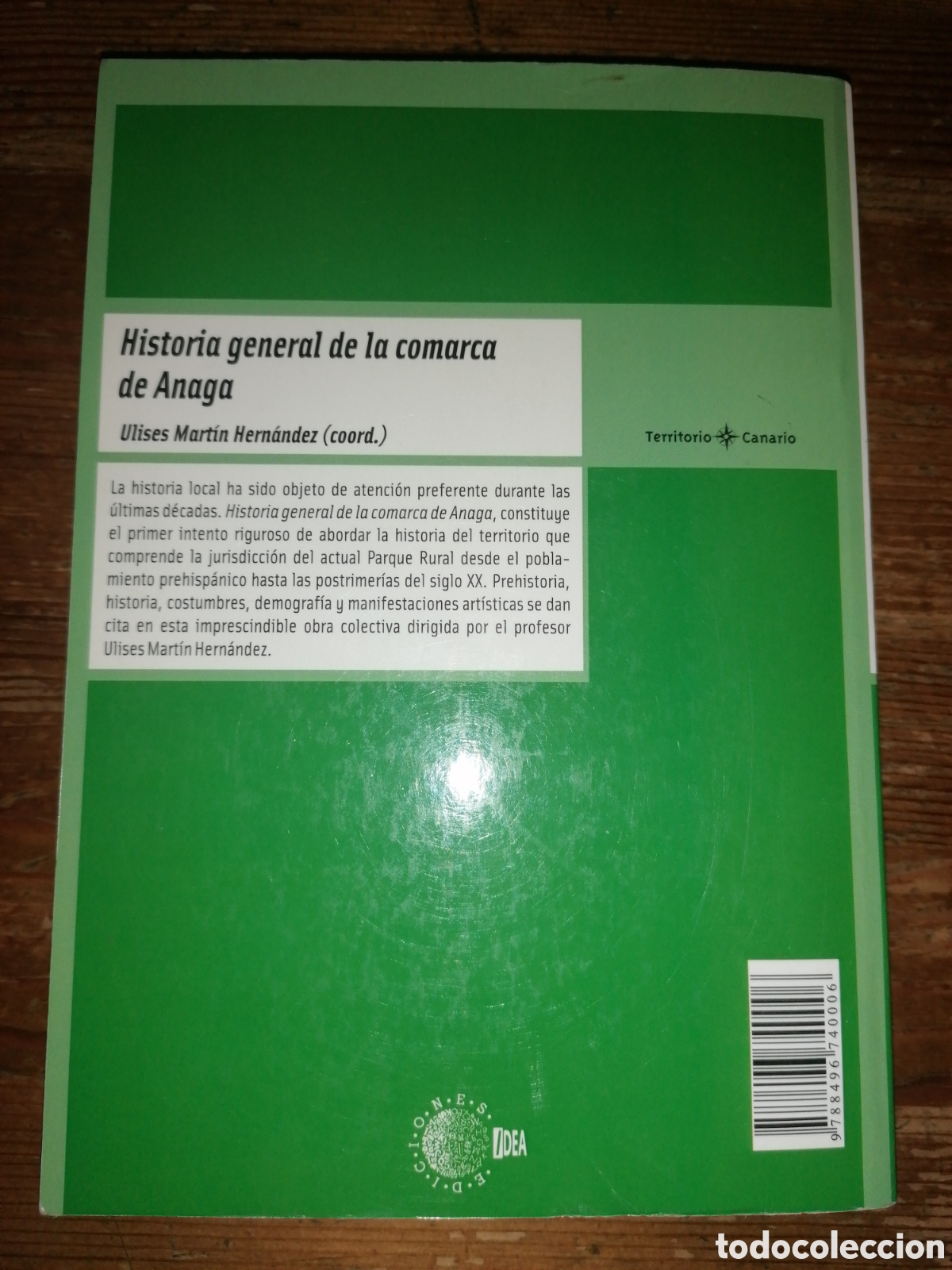 Libros: Historia general de la comarca de Anaga - Ulises Mart&iacute;n Hern&aacute;ndez - Foto 2