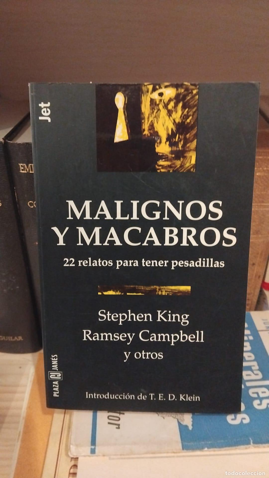 Libros: Malignos y macabros - Stephen King