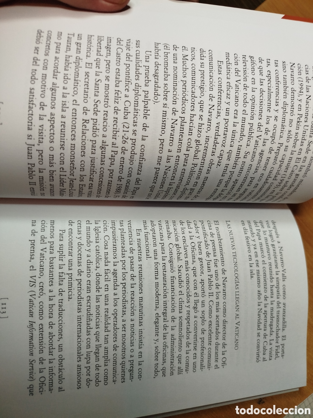Libros: El portavoz. Navarro Valls. - Foto 3