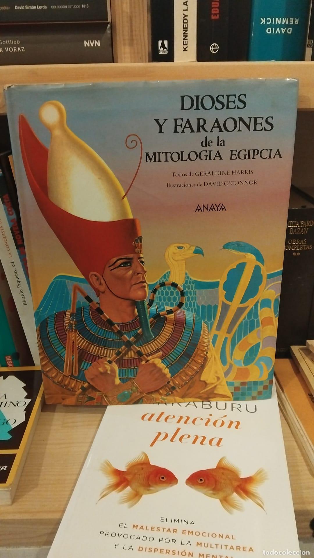 Libros: Dioses y faraones de la mitolog&iacute;a egipcia - Geraldine Harris
