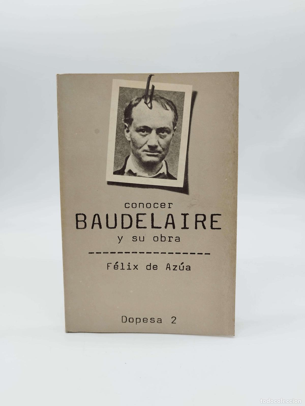 Libros: AZ&Uacute;A, F&eacute;lix de. - Conocer Baudelaire y su obra.