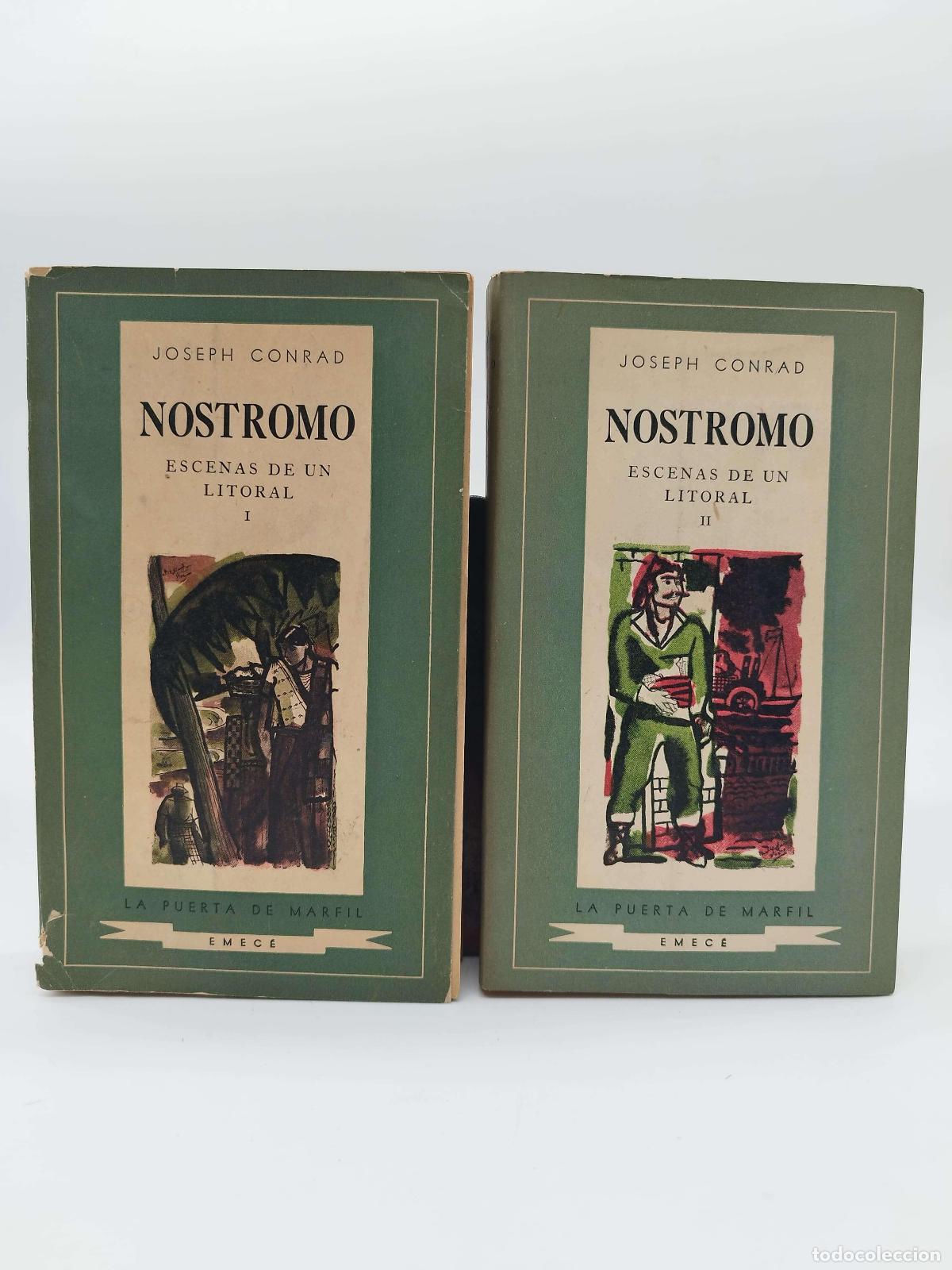 Libros: CONRAD, Joseph. - Nostromo (2 vol&uacute;menes) - Foto 1