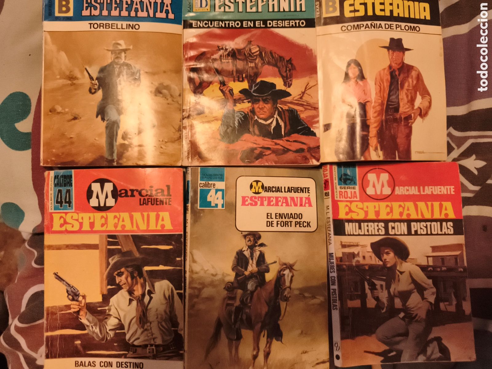 Libros: 6 LIBROS MARCIAL LAFUENTE ESTEFANIA - Foto 1
