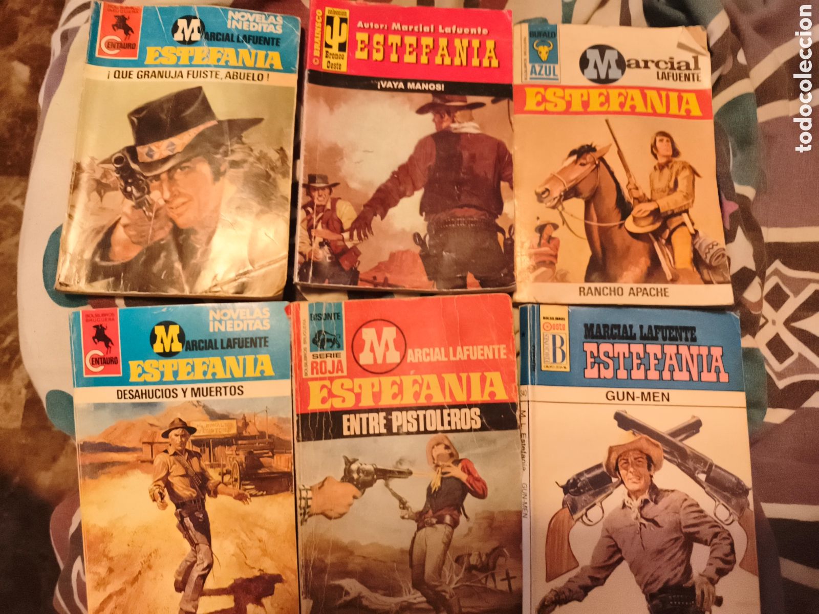 Libros: 6 LIBROS MARCIAL LAFUENTE ESTEFANIA