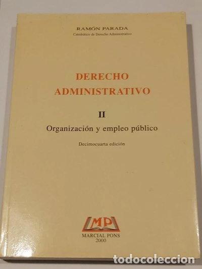 Libros: Derecho Administrativo II- 9788472488175