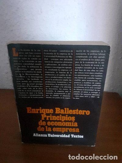 Livros em segunda m&atilde;o: Principios de econom&iacute;a de la empresa- 9788420680101