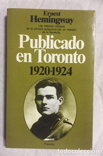 B&uuml;cher: Publicado en Toronto, 1920-1924- 9788432036491