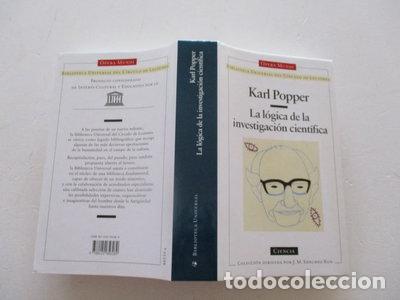 Libros: La l&oacute;gica de la investigaci&oacute;n cient&iacute;fica- 9788422656289 - Foto 1