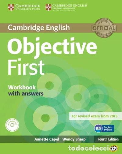 Libros: Objective First for Spanish Speakers Workbook with Answers with Audio CD- 9788483236833