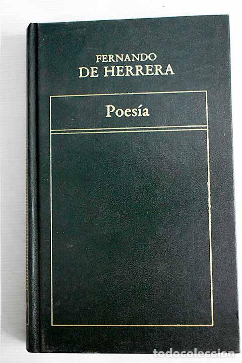 Libros: Poes&iacute;a: Herrera, Fernando de.- Herrera, Fernando de