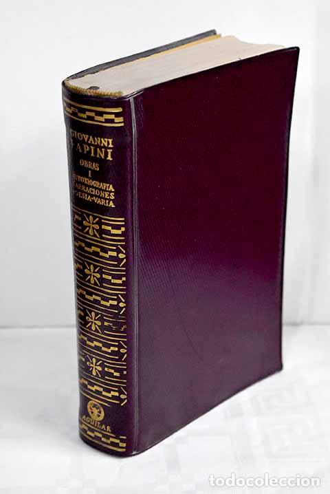 Libros: Obras, tomo I: Papini, Giovanni.- Papini, Giovanni